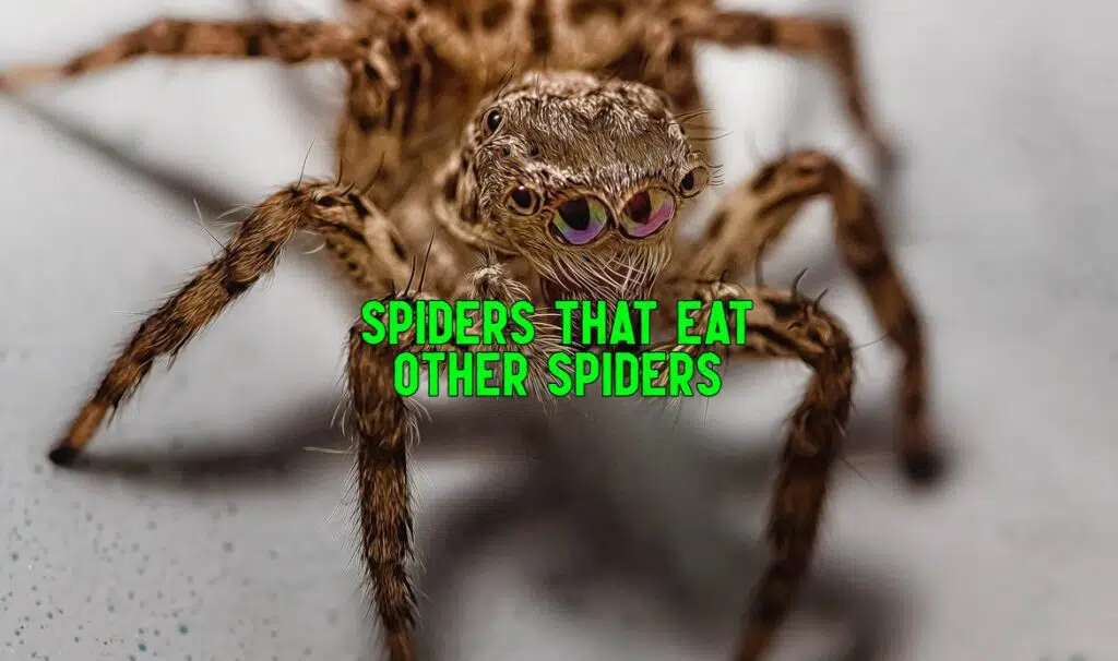 spiders that eat other spiders